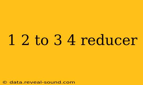 1 2 to 3 4 reducer