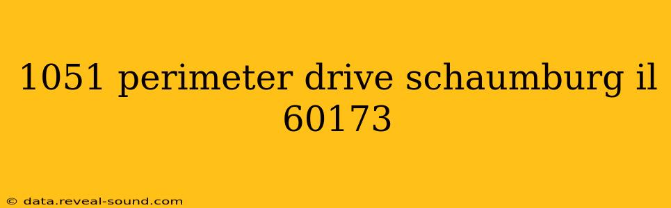 1051 perimeter drive schaumburg il 60173