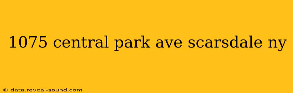 1075 central park ave scarsdale ny