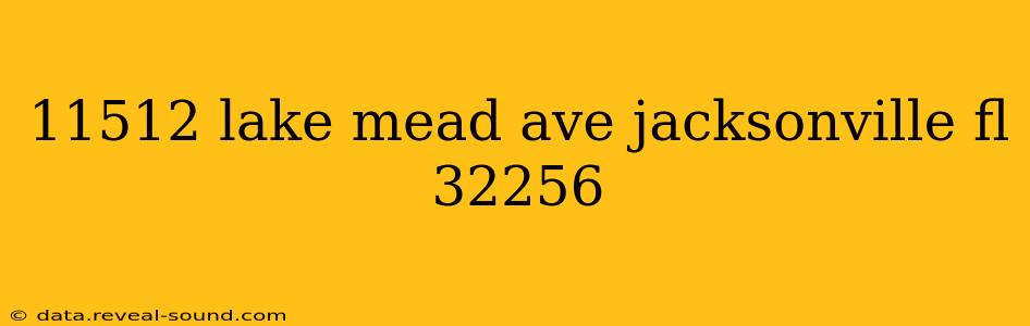 11512 lake mead ave jacksonville fl 32256