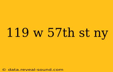 119 w 57th st ny