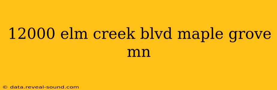 12000 elm creek blvd maple grove mn