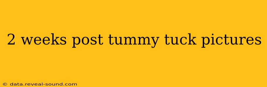 2 weeks post tummy tuck pictures