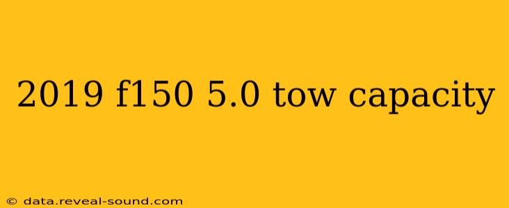 2019 f150 5.0 tow capacity