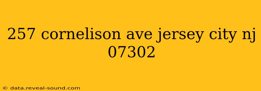 257 cornelison ave jersey city nj 07302