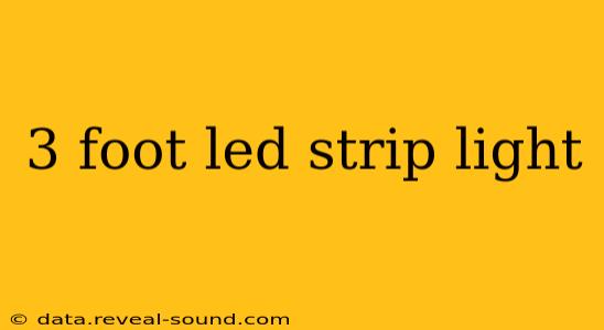 3 foot led strip light