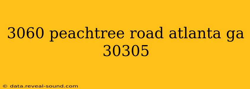 3060 peachtree road atlanta ga 30305