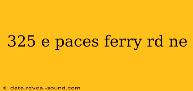 325 e paces ferry rd ne