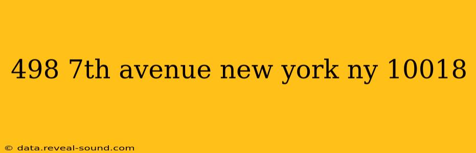 498 7th avenue new york ny 10018