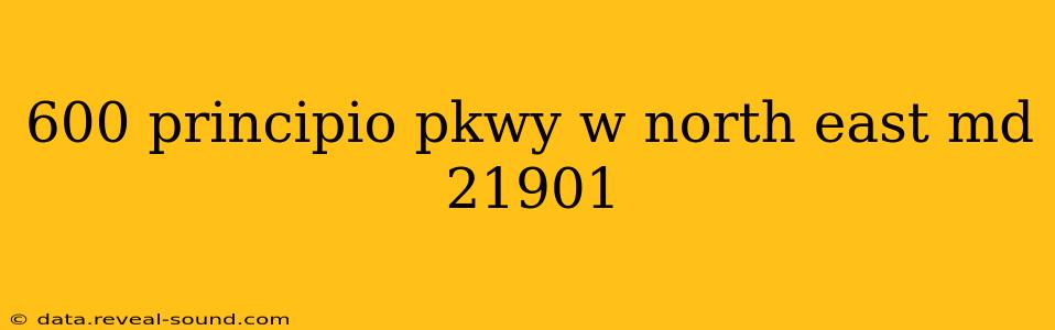 600 principio pkwy w north east md 21901