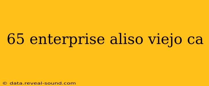 65 enterprise aliso viejo ca
