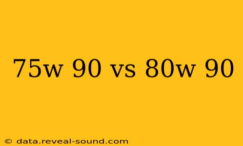 75w 90 vs 80w 90