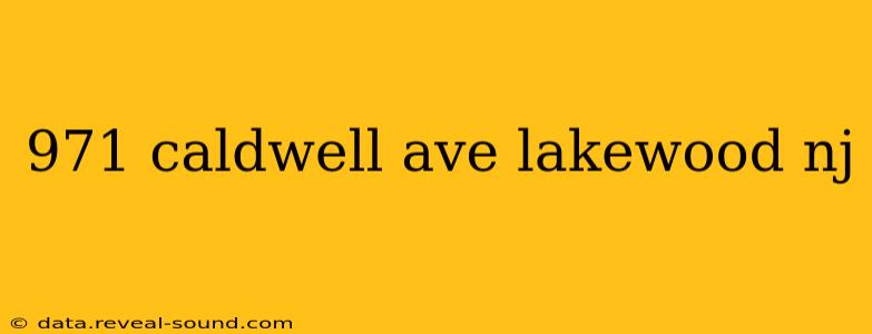 971 caldwell ave lakewood nj