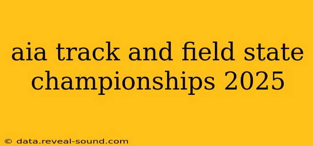 aia track and field state championships 2025