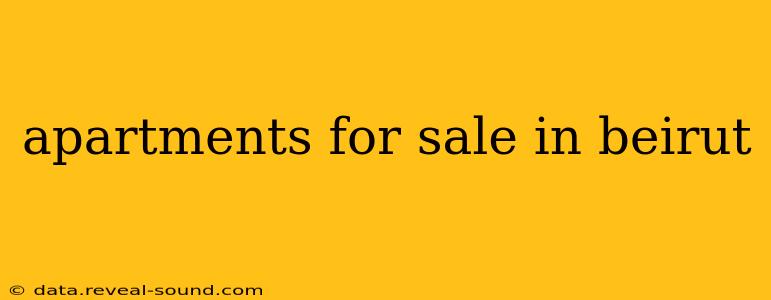 apartments for sale in beirut