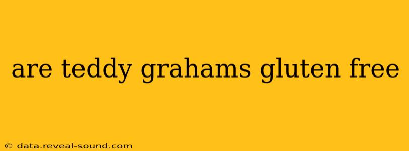are teddy grahams gluten free