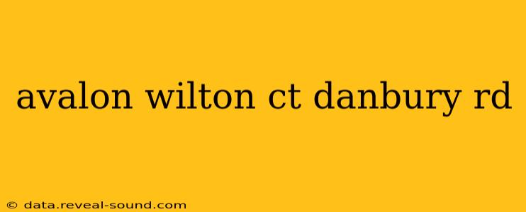 avalon wilton ct danbury rd