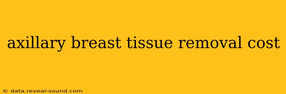 axillary breast tissue removal cost