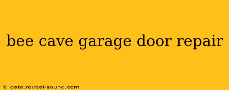bee cave garage door repair