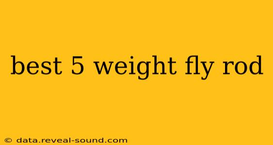 best 5 weight fly rod