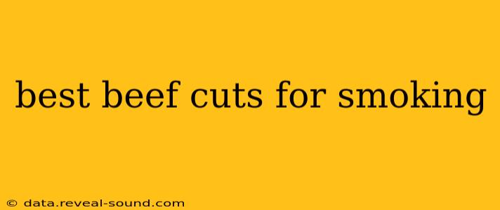 best beef cuts for smoking