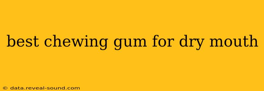 best chewing gum for dry mouth