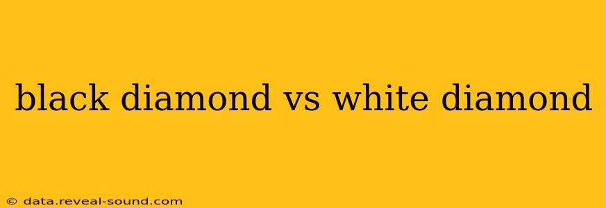 black diamond vs white diamond