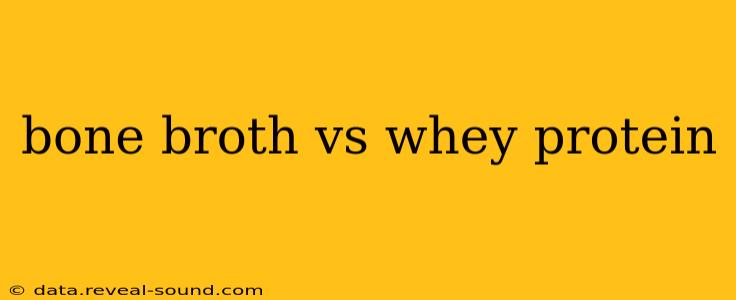 bone broth vs whey protein