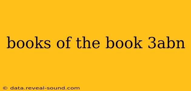 books of the book 3abn