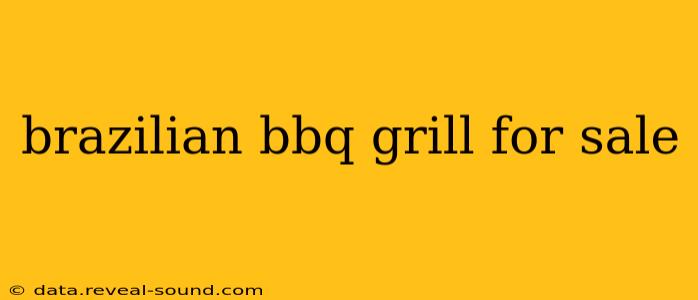 brazilian bbq grill for sale