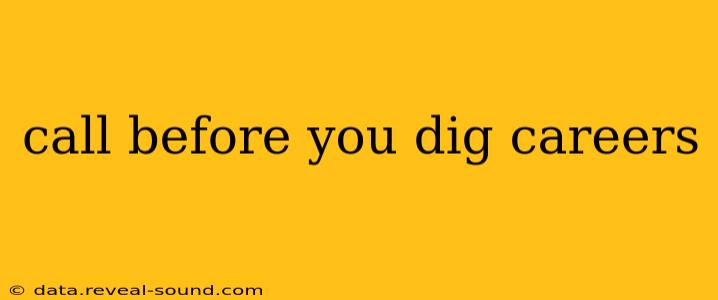 call before you dig careers
