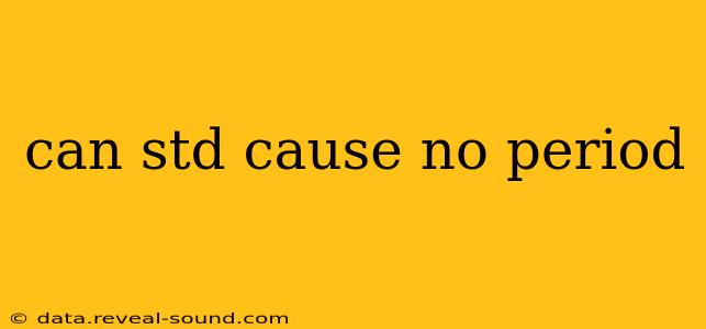 can std cause no period