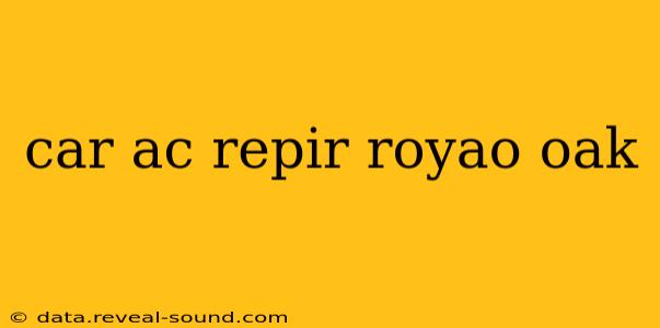 car ac repir royao oak