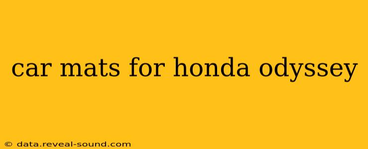 car mats for honda odyssey