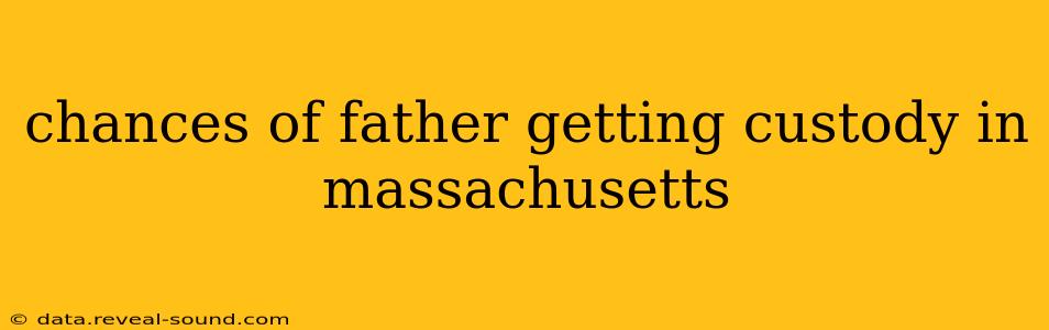 chances of father getting custody in massachusetts