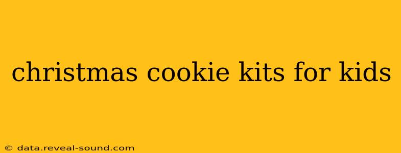 christmas cookie kits for kids