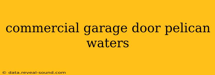 commercial garage door pelican waters