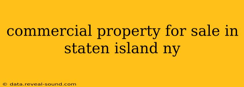 commercial property for sale in staten island ny
