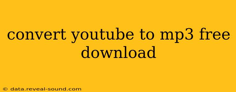 convert youtube to mp3 free download