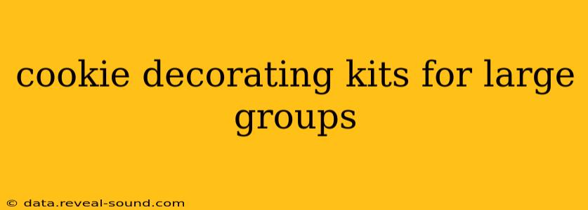 cookie decorating kits for large groups