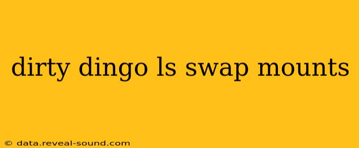 dirty dingo ls swap mounts