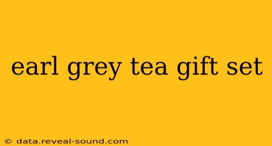 earl grey tea gift set