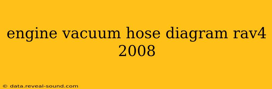 engine vacuum hose diagram rav4 2008