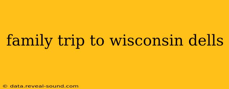 family trip to wisconsin dells