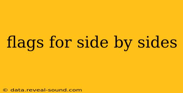 flags for side by sides