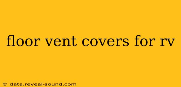 floor vent covers for rv