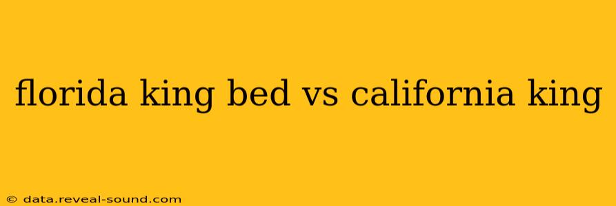 florida king bed vs california king