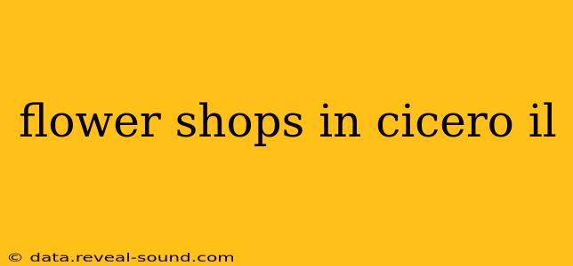 flower shops in cicero il