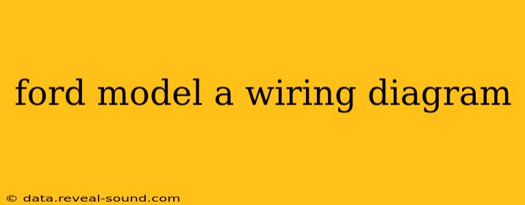 ford model a wiring diagram