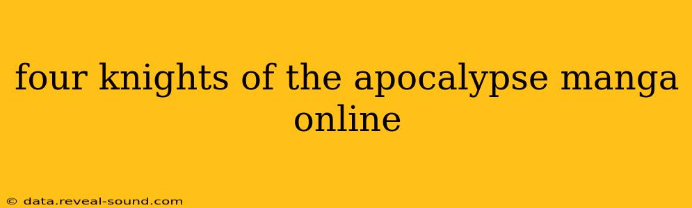 four knights of the apocalypse manga online